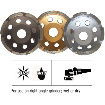 Diamond Grinding Cup Wheel (Single Row)